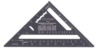 MIIUNURGIK TRUPER ALUMIINIUMIST  7" 177 MM MUST ANODEERITUD