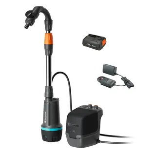 TÜNNIPUMP AKUGA GARDENA 2400 COMFAUTO 18V P4A KOMPLEKT