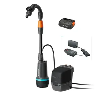 TÜNNIPUMP AKUGA GARDENA 2600 COMF 18V P4A KOMPLEKT