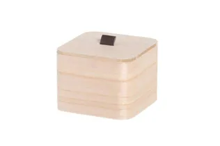 HOIUKAST 4LIVING KAANEGA PUIDUST 14X14X10,5CM