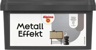 DEKORATIIVVÄRV ALPINA METALL EFFEKT 1L HÕBEDANE