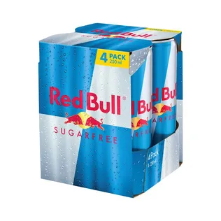 ENERGIAJOOK RED BULL SUHKRUVABA 4-PAKK 4X250ML