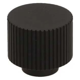 MÖÖBLINUPP GAMET GA39 Ø28MM MUST SUPERMATT ALUMIINIUM