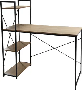 KIRJUTUSLAUD RIIULIGA 110X52X116CM METALL/PUIT