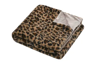 PLEED STOF FAUVES 130X160CM LEOPARD