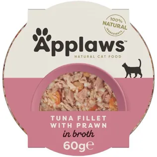 MÄRGTOIT APPLAWS KASSIDELE TUUNIKALA/KRABIGA 60G