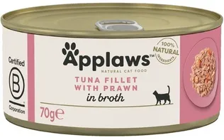 KASSIKONSERV APPLAWS TUUNIKALA/KREVETIGA 70G