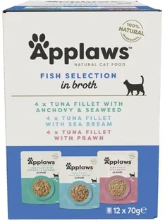 MÄRGTOIT APPLAWS KASSIDELE VALIK KALAGA 12X70G