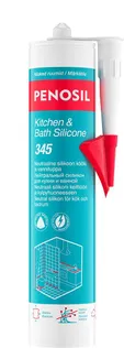 SILIKOON PENOSIL KITCHEN & BATH SILICONE 345 VALGE 300ML