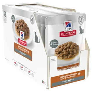 MÄRGTOIT HILLS KASSIDELE YOUNG STERILISED KALKUNIGA 12X85G