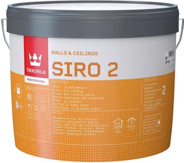 KRUNT- JA LAEVÄRV TIKKURILA SIRO 2 9L VALGE TÄISMATT