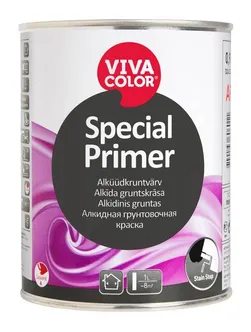 KRUNTVÄRV VIVACOLOR SPECIAL PRIMER 0,9L VALGE MATT