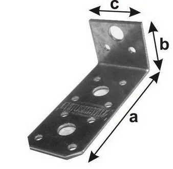 NAELUTUSNURK ARRAS 90X40X40X2,5 ZN
