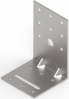 NAELUTUSNURK ARRAS 90X60X60X2,0 ZN TUGEVDUS