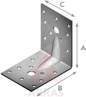 NAELUTUSNURK ARRAS 70X70X55X2,0 TUGEVDATUD