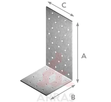 NAELUTUSNURK ARRAS 160X100X120X2,5 ZN
