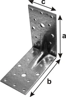 NAELUTUSNURK ARRAS 100X100X55X2,5 ZN (TUGEV)