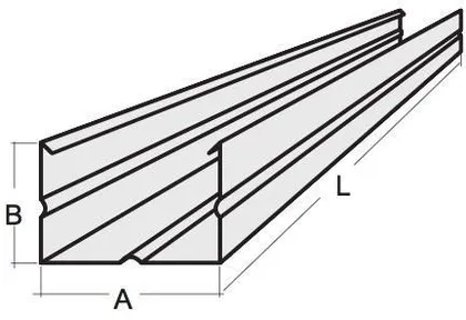 LAEPROFIIL GK 60/27/0,6 3,0M