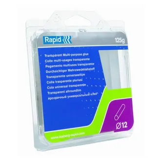 LIIMIPULGAD 12MM/125G VÄRVITU