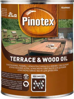 PUIDUÕLI PINOTEX TERRACE & WOOD OIL 1L TEAK