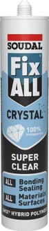 LIIMHERMEETIK SOUDAL FIX ALL CRYSTAL 290ML LÄBIPAISTEV