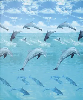 DUŠIKARDIN 180X200CM DUSCHY 622-17 OCEAN POLÜESTER