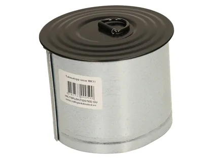 TAHMATOPP ÜMAR 100MM MUST