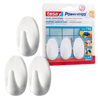 NAGI TESA MINI OVAAL (3TK+4KLEEPSU) VALGE
