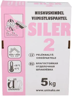 PAHTEL UNINAKS SILER-2 5KG NIISKUSKINDEL