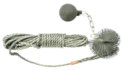 KORSTNAPUHASTUS KOMPLEKT ALUX 300MM/15M