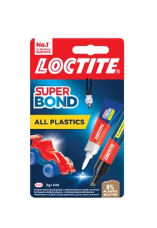LIIM LOCTITE SUPER ATTAK PLASTIK 2G TUUB/4ML AKTIVAATOR