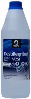 DESTILLEERITUD VESI 1L