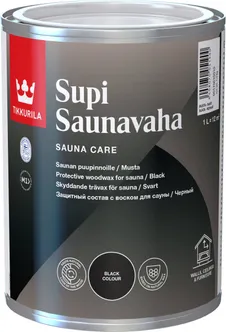 SAUNAKAITSEVAHEND TIKKURILA SUPI SAUNAVAHA 1L MUST