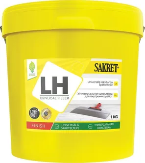 PEENPAHTEL SAKRET LH 1KG VALGE
