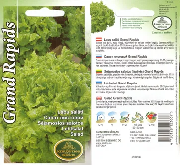 SEEMNED KURZEMES SEKLAS LEHTSALAT GRAND RAPIDS 2G