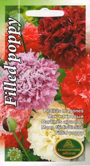 SEEMNED KURZEMES SEKLAS MOON TÄIDISÕIELINE FILLED POPPY 2 G