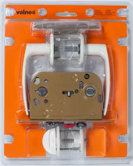 LUKUKOMPLEKT WC-UKSELE VALGE