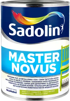 UNIVERSAALVÄRV SADOLIN MASTER NOVUS 1L VALGE POOLMATT