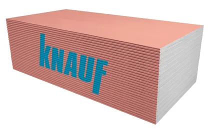 KIPSPLAAT KNAUF GKF12,5 1,2X3,0M TULEKAITSE (60)