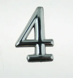 KORTERINUMBER 4 KROOM/PLASTIK