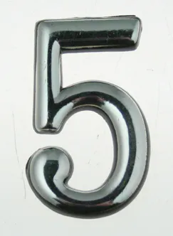 KORTERINUMBER 5 KROOM/PLASTIK