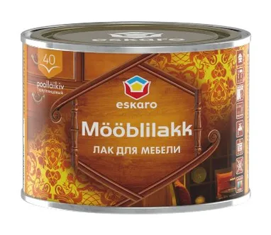 LAKK MÖÖBLILAKK 0,45L 40 POOLLÄIKIV