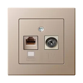 PISTIKUPESA TV + ARVUTI RAAMITA EPSILON ŠAMPANJA