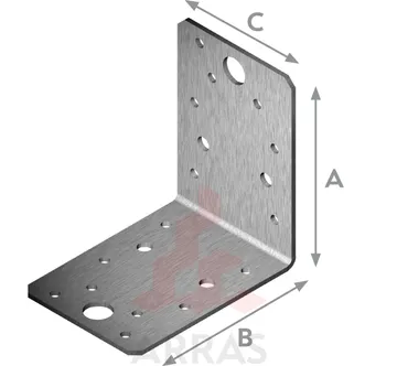 NAELUTUSNURGIK ARRAS 90X90X65X2,5 ROOSTEVABA A2, CE