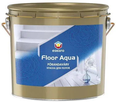 PÕRANDAVÄRV ESKARO FLOOR AQUA 2,7L VALGE LÄIKIV