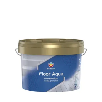 PÕRANDAVÄRV ESKARO FLOOR AQUA 2,7L VALGE LÄIKIV