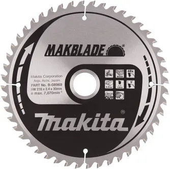 SAEKETAS MAKITA 216X30X2,4MM 48T CLEAN CUT