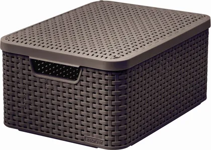 HOIUKAST KAANEGA CURVER STYLE M PLASTIK, TUMEPRUUN