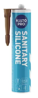 SANITAARSILIKOON KIILTO PRO 33 KAKAOPRUUN 310ML
