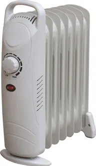 ÕLIRADIAATOR 7 RIBI 800W TERMOSTAAT